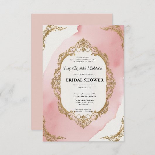 招待状 (正面/裏面)