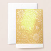 招待状 (裏面封筒付き)