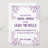 招待状 (正面/裏面)