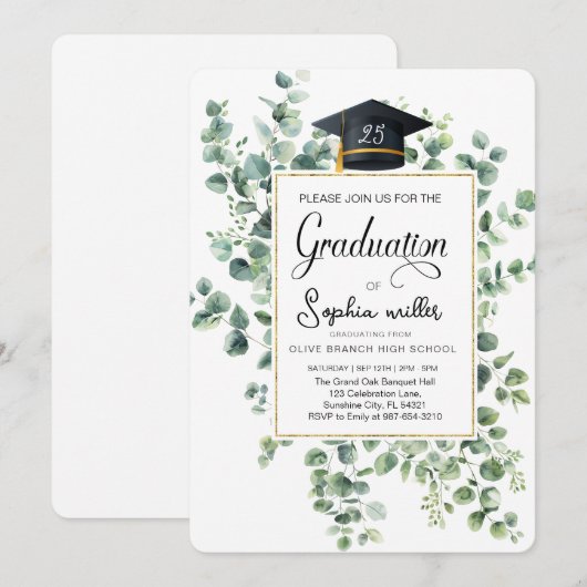 招待状 (正面/裏面)