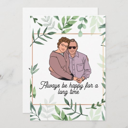 招待状 (正面/裏面)