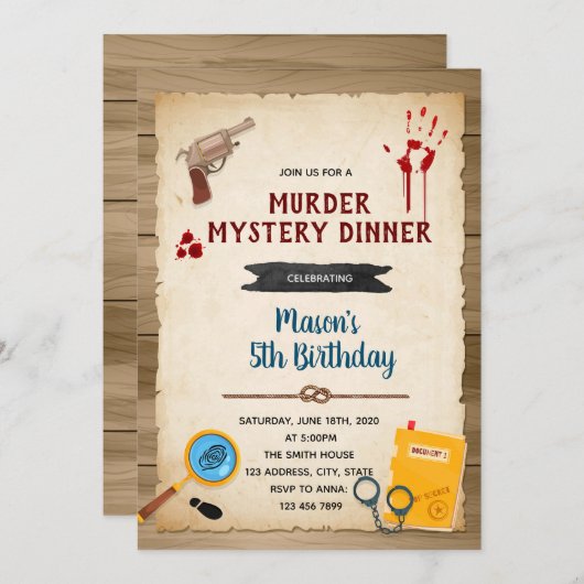 招待状 (正面/裏面)