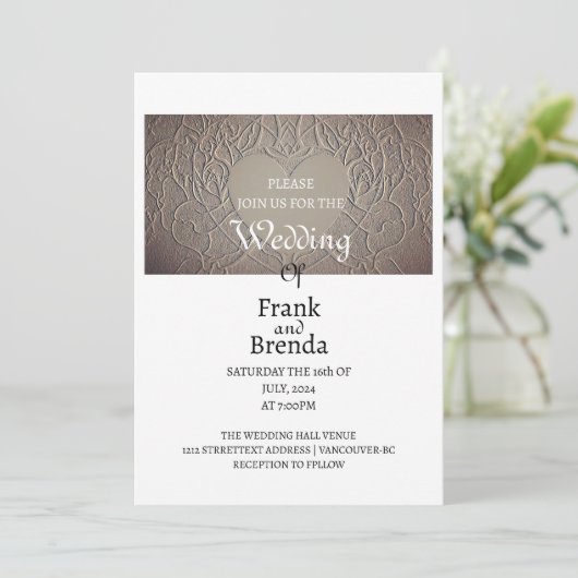 招待状 (スタンド正面)