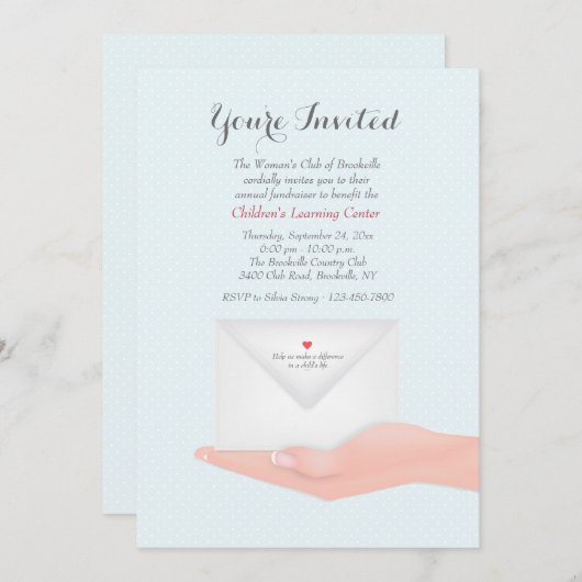 招待状 (正面/裏面)