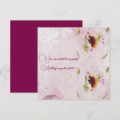 招待状 (正面/裏面)