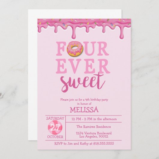 招待状 (正面/裏面)