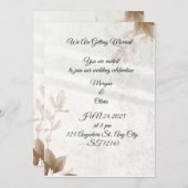 招待状 (正面/裏面)