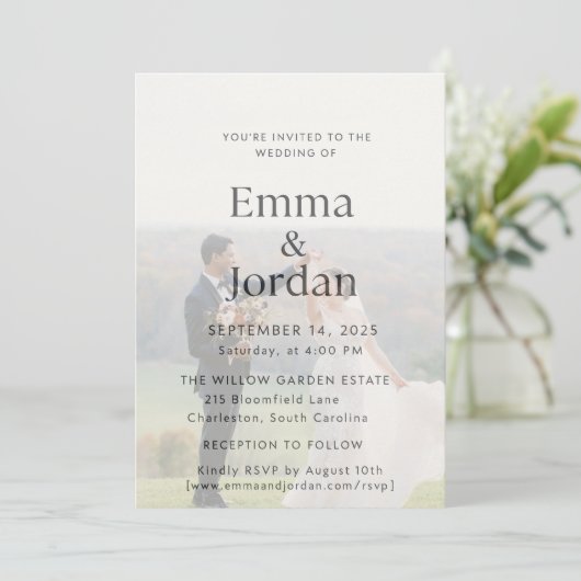 招待状 (スタンド正面)