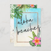 招待状 (正面/裏面)