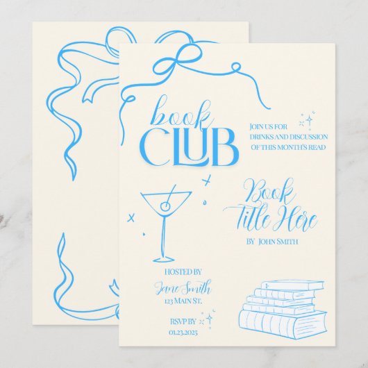 招待状 (正面/裏面)