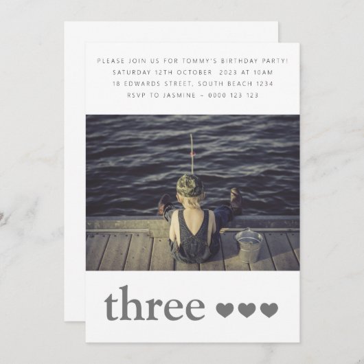 招待状 (正面/裏面)