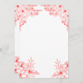 招待状 (正面/裏面)