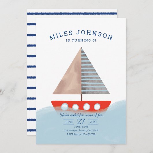 招待状 (正面/裏面)