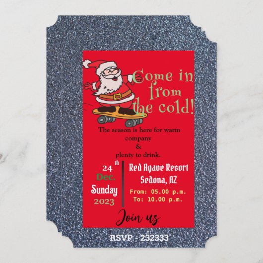 招待状 (正面/裏面)