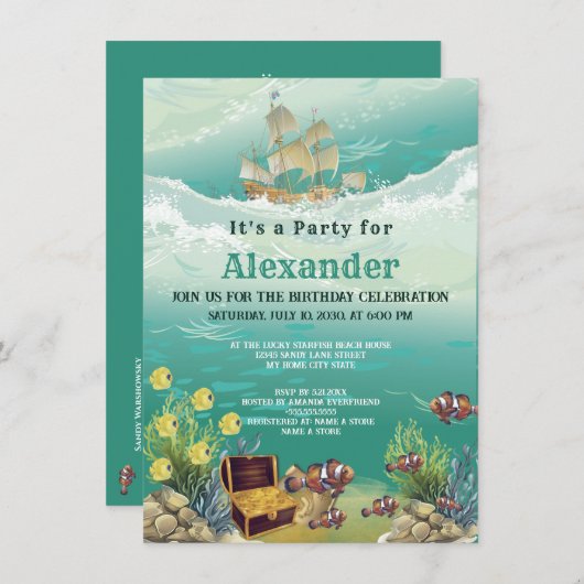 招待状 (正面/裏面)