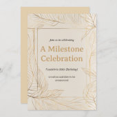 招待状 (正面/裏面)