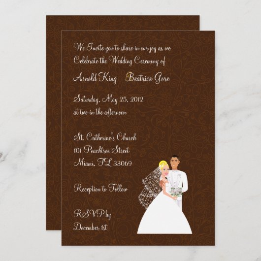 招待状 (正面/裏面)