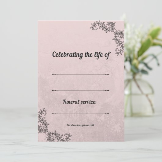 招待状 (スタンド正面)