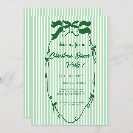 招待状 (正面/裏面)