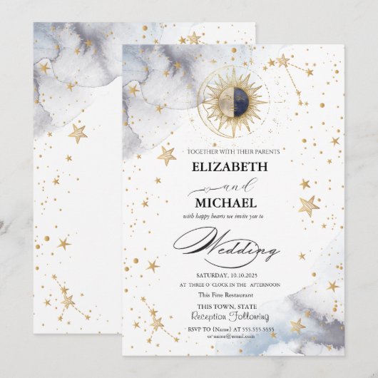 招待状 (正面/裏面)