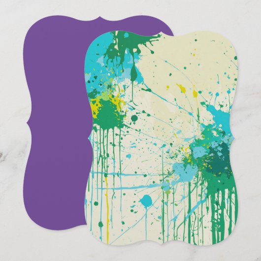 招待状 (正面/裏面)