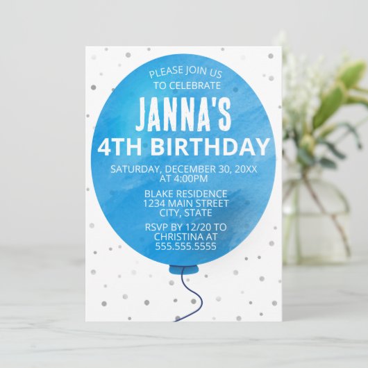 招待状 (スタンド正面)