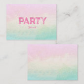 招待状 (正面/裏面)