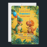 招待状<br><div class="desc">Roar-some恐竜誕生日招待状 – ジャングルキッズパーティーこの恐竜パーティの招待状であなたの小さな誕生日の轟音を作る！漫画よくはしゃぐの恐竜、風船、ジャングル離れのを取り上げ、恐竜を愛する子供たちに最適。お子様の名前、年齢、およびパーティー詳細でパーソナライズ。3素晴らし-10歳の男の子とdinoをテーマにしたお祝い。おもしろいの子供の誕生日パーティーへの招待。パーティー帽子を着た漫画のTレックスとトリケラトプスをフィーチャーし、風船を保持し、ジャングルのに囲ま離れれ。紙吹雪とdinoの足跡と明るい背景縁ど.恐竜の誕生日の招待， dinoの子供のパーティー招待状，轟音のパーティの招待状，ジャングル恐竜の誕生日，男の子の恐竜のパーティー供給の恐竜， dino，誕生日，轟音，招待，ジャングル，風船，パーティー，男の子</div>