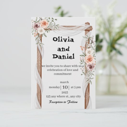 招待状 (スタンド正面)