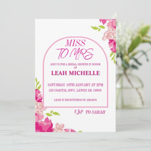 招待状 (スタンド正面)