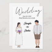 招待状 (正面/裏面)