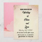 招待状 (正面/裏面)