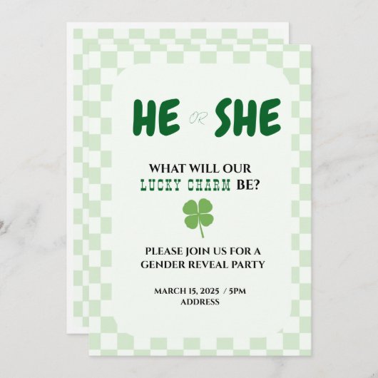 招待状 (正面/裏面)