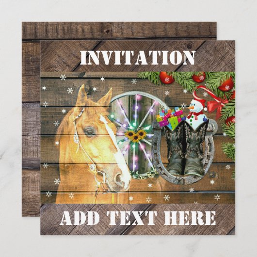 招待状 (正面/裏面)