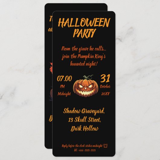 招待状 (正面/裏面)