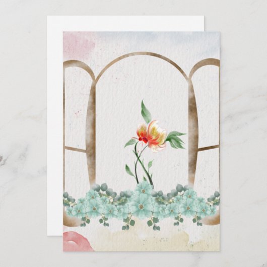 招待状 (正面/裏面)