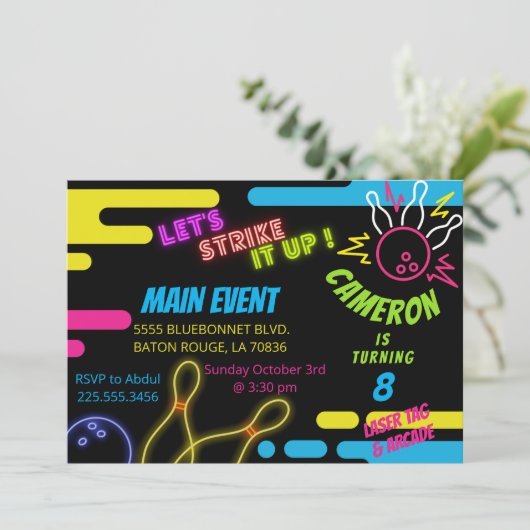 招待状 (スタンド正面)