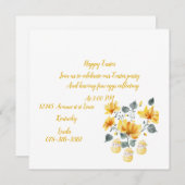 招待状 (正面/裏面)