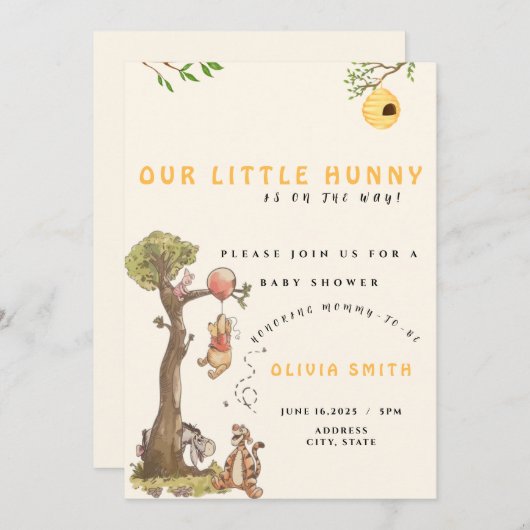 招待状 (正面/裏面)