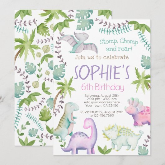 招待状 (正面/裏面)