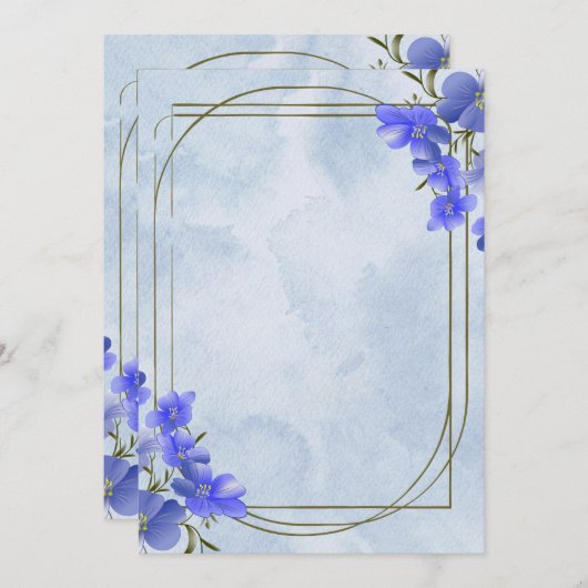 招待状 (正面/裏面)