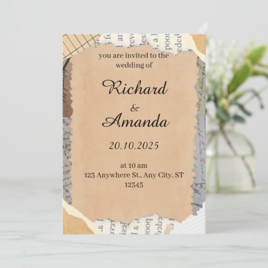 招待状 (スタンド正面)