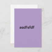 招待状 (正面/裏面)