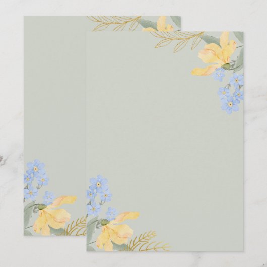 招待状 (正面/裏面)