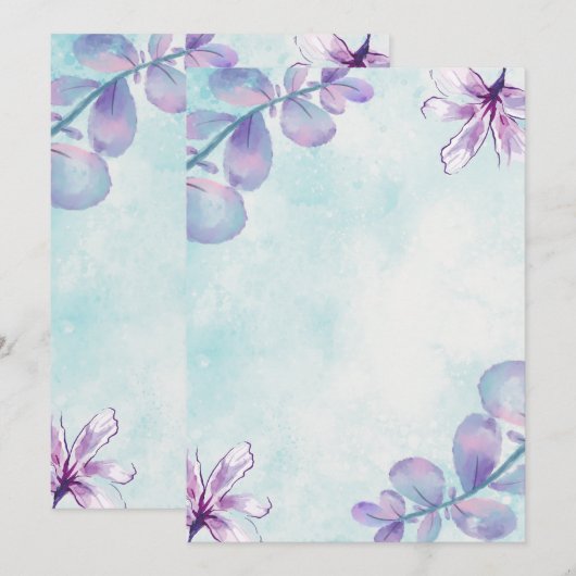 招待状 (正面/裏面)