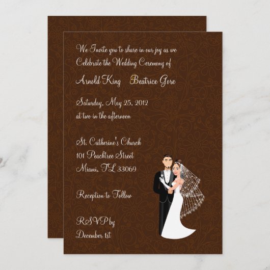 招待状 (正面/裏面)