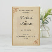 招待状 (スタンド正面)