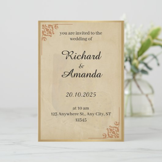 招待状 (スタンド正面)