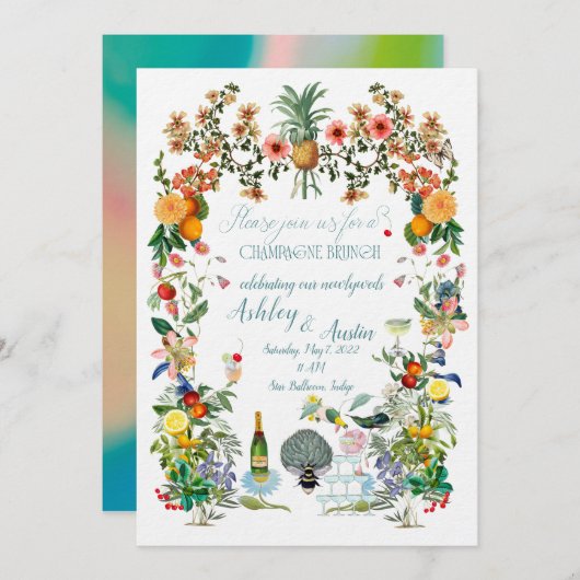 招待状 (正面/裏面)