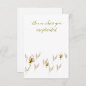 招待状 (正面/裏面)